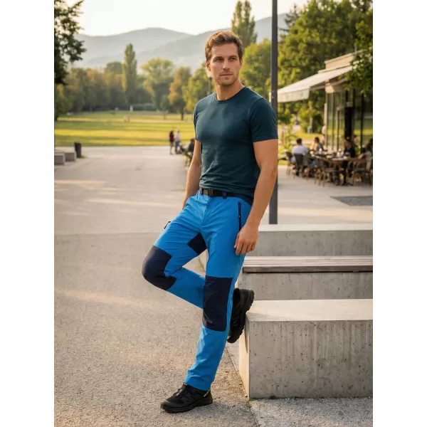  Férfi nadrág ALTISPORT NoPrint NP/ALM6021NJ FÉNYES KÉK/TENGERSZÍN 
