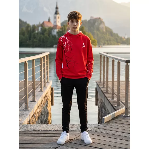  Gyermek prémium funkcionális pulóver ALTISPORT VOJ/ALK004MI01 PIROS 