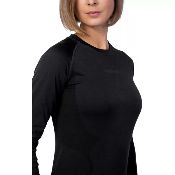  Női termikus póló HANNAH ACTIVE TS L/S W ANTRACIT 