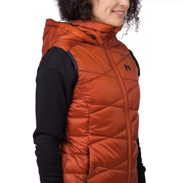  Női mellény HANNAH BETLIS VEST FAHÉJ RUDAK 