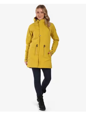 Női softshell kabát KILPI LASIKA-W WL0136KI ARANYSÁRGA