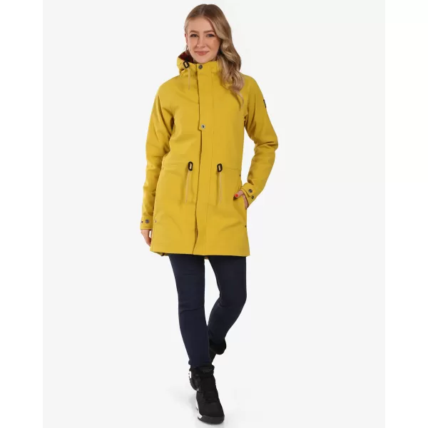  Női softshell kabát KILPI LASIKA-W WL0136KI ARANYSÁRGA 