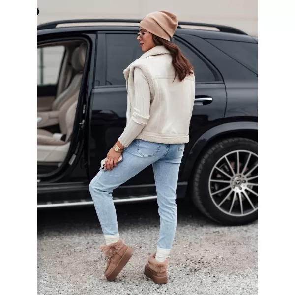  Mellény DSTREET WOOLZIP TY4743 FEHÉR 