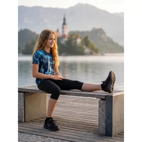  Gyermek prémium funkcionális póló ALTISPORT VOJ/ALK010TR01 KIRÁLYKÉK 
