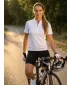 Női kerékpáros mez ALTISPORT NoPrint NP/ALW115NJ FEHÉR