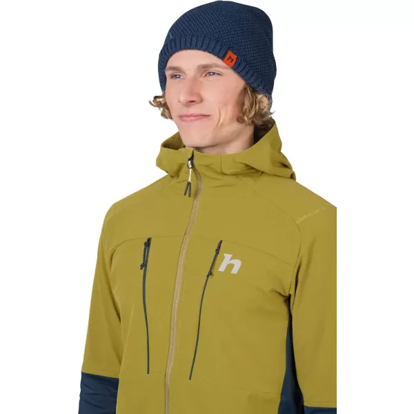  Férfi dzseki HANNAH TRANE HOODY AVOKÁDÓ OLAJ/RÉTEGZETT TENGER 