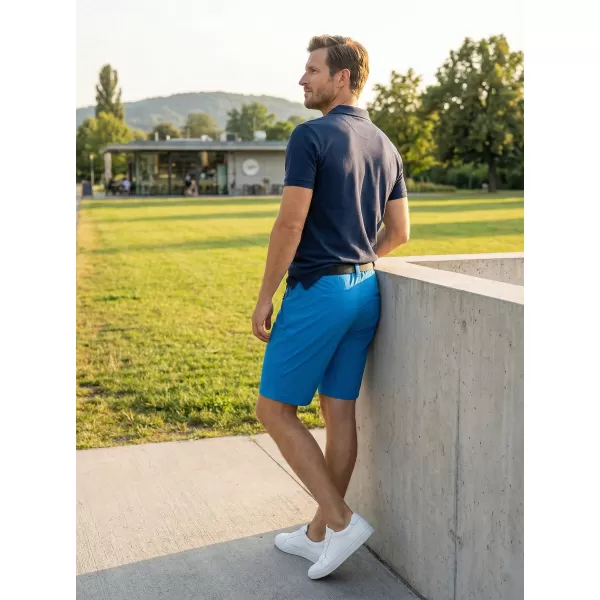  Férfi rövidnadrág ALTISPORT NoPrint NP/ALM4021NJ FÉNYES KÉK 