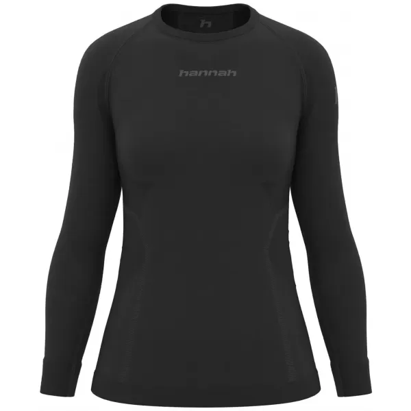  Női termikus póló HANNAH ACTIVE TS L/S W ANTRACIT 