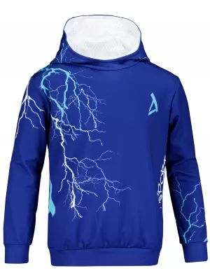 Gyermek prémium funkcionális pulóver ALTISPORT VOJ/ALK004MI01 KIRÁLYKÉK