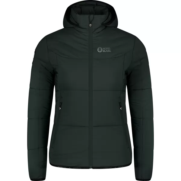  Női téli kabát NORDBLANC ICEFLOES NBWJL8075 SÖTÉTZÖLD 