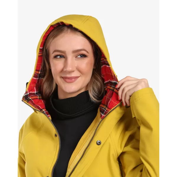  Női softshell kabát KILPI LASIKA-W WL0136KI ARANYSÁRGA 