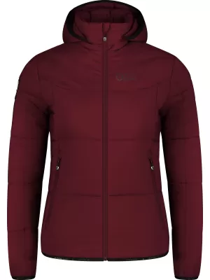 Női téli kabát NORDBLANC ICEFLOES NBWJL8075 BURGUNDIA