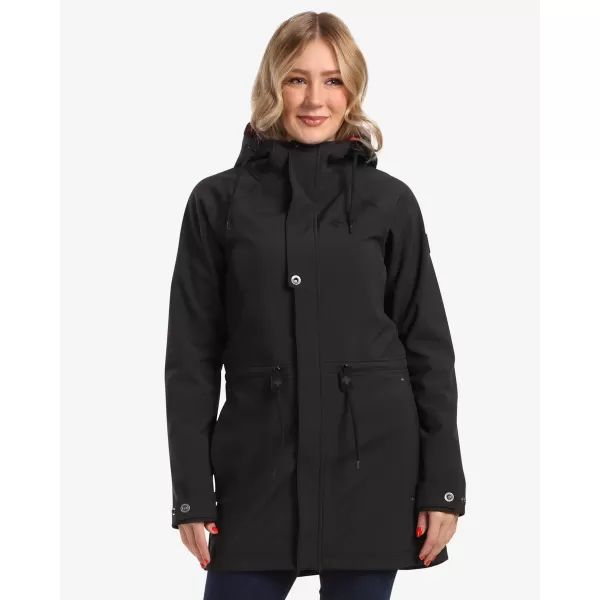  Női softshell kabát KILPI LASIKA-W WL0136KI FEKETE 