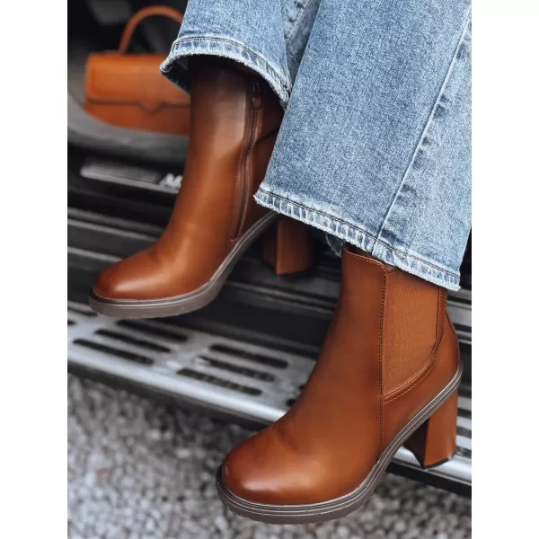  Hölgyek DSTREET STYLOBOOT KARAMELLA 