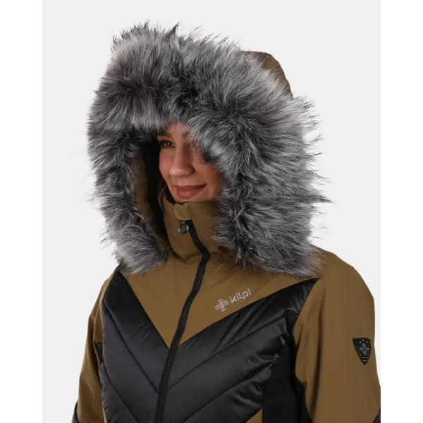  Női sídzseki KILPI LIN-W WL0110KI KHAKI 