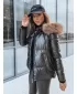 Női kabát DSTREET SPARKLE TY3953 FEKETE