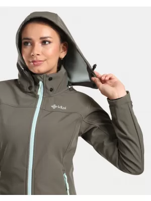 Női softshell kabát KILPI RAVIA-W WL0129KI SÖTÉTZÖLD