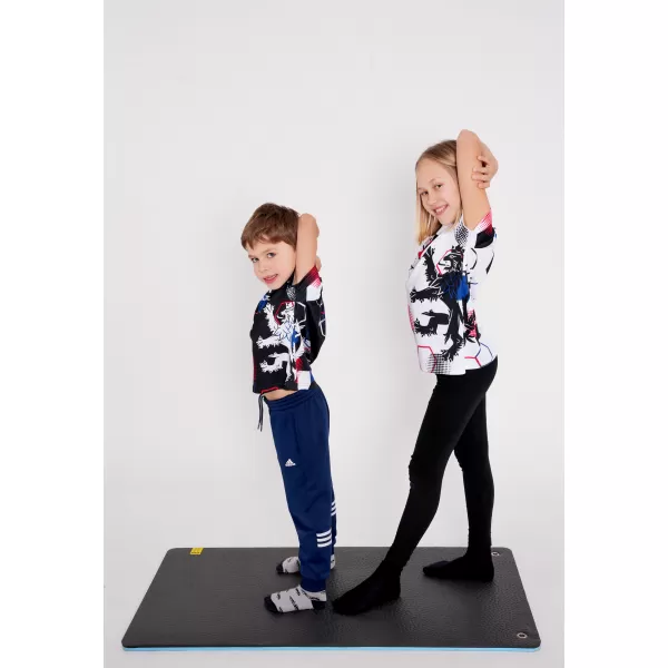  Gyermek prémium funkcionális póló ALTISPORT VOJ/ALK036TR01 FEKETE 