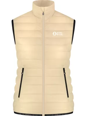 Női téli mellény NORDBLANC UNDERCOAT NBWJL8093 BÉZS