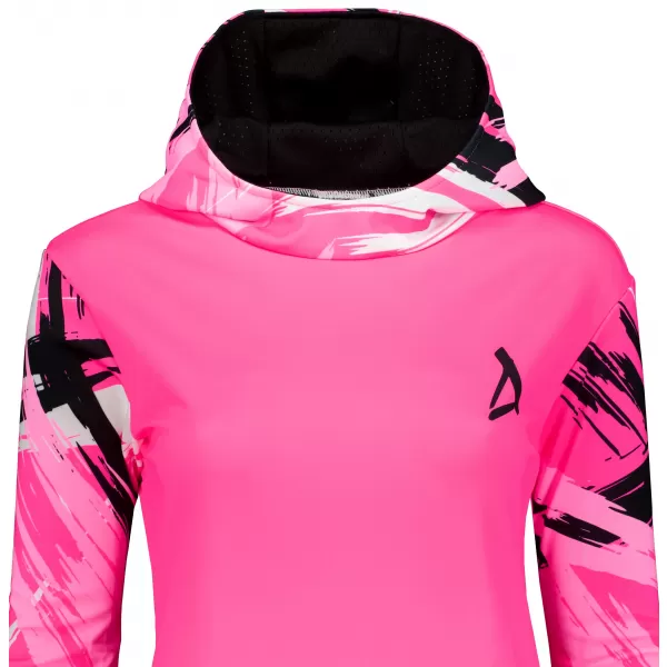  Prémium funkcionális női pulóver ALTISPORT VOJ/ALW039MI01 FLUO RÓZSASZÍN 