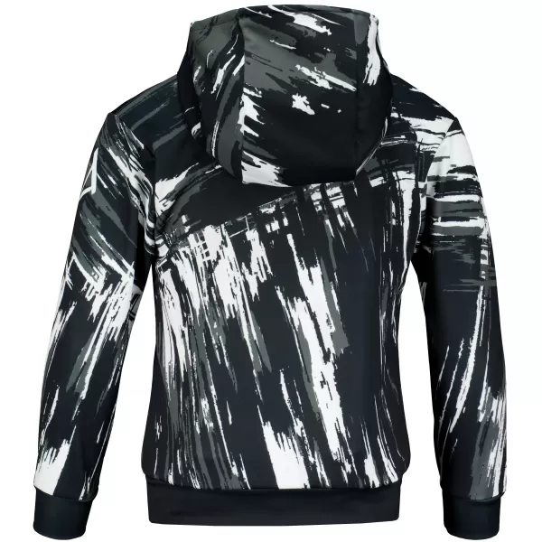  Gyermek prémium funkcionális pulóver ALTISPORT VOJ/ALK010MI01 FEKETE-FEHÉR 