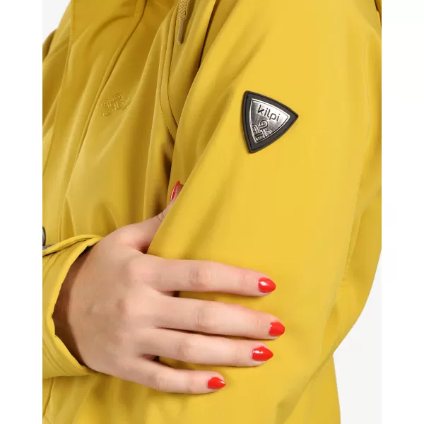  Női softshell kabát KILPI LASIKA-W WL0136KI ARANYSÁRGA 