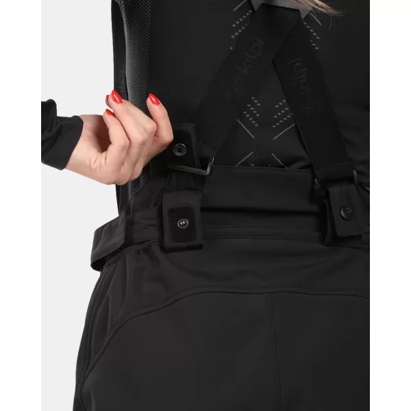  Női softshell sínadrág KILPI RHEA-W WL0409KI FEKETE 