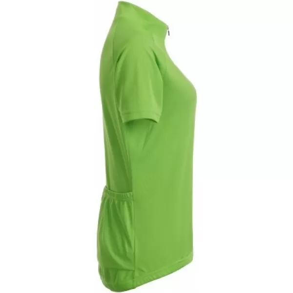  Női kerékpáros mez ALTISPORT NoPrint NP/ALW115NJ LIME ZÖLD 
