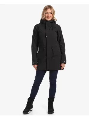 Női softshell kabát KILPI LASIKA-W WL0136KI FEKETE