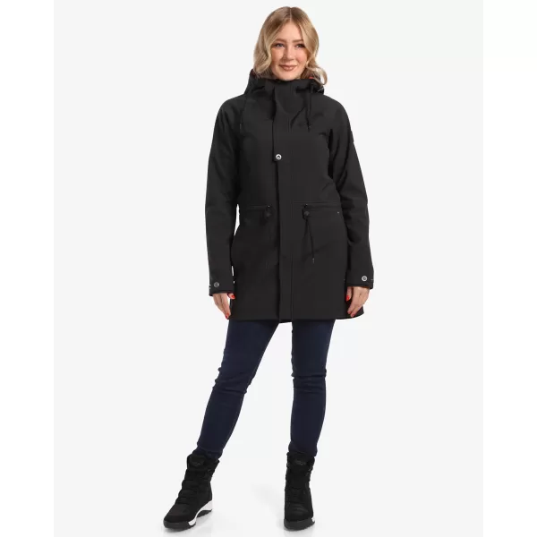  Női softshell kabát KILPI LASIKA-W WL0136KI FEKETE 