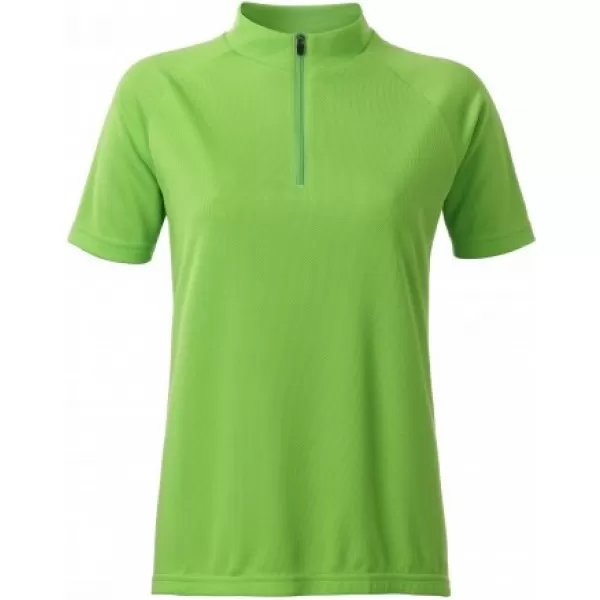  Női kerékpáros mez ALTISPORT NoPrint NP/ALW115NJ LIME ZÖLD 