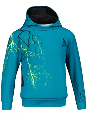 Gyermek prémium funkcionális pulóver ALTISPORT VOJ/ALK004MI01 KEROZIN/SÁRGA
