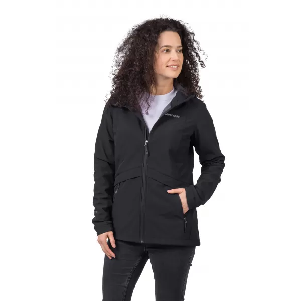  Női softshell kabát HANNAH BRIA ANTRACIT 