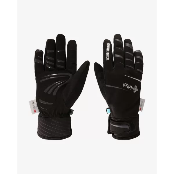  Softshell kesztyű KILPI ROT-U WU0703KI FEKETE 