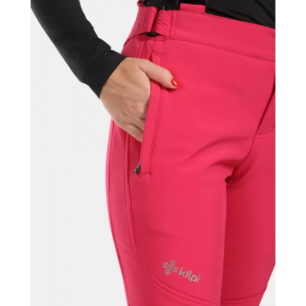  Női softshell sínadrág KILPI RHEA-W WL0409KI RÓZSASZÍN 