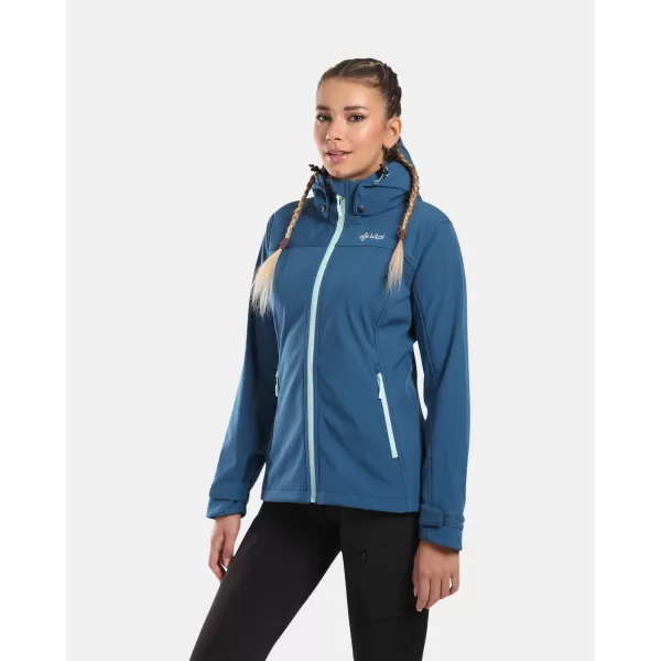  Női softshell kabát KILPI RAVIA-W WL0129KI SÖTÉTKÉK 