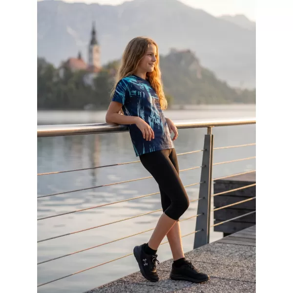  Gyermek prémium funkcionális póló ALTISPORT VOJ/ALK010TR01 KIRÁLYKÉK 