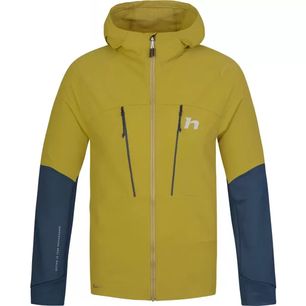  Férfi dzseki HANNAH TRANE HOODY AVOKÁDÓ OLAJ/RÉTEGZETT TENGER 