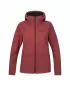Női softshell kabát HANNAH BRIA ÉGETT ROZSDASZÍN