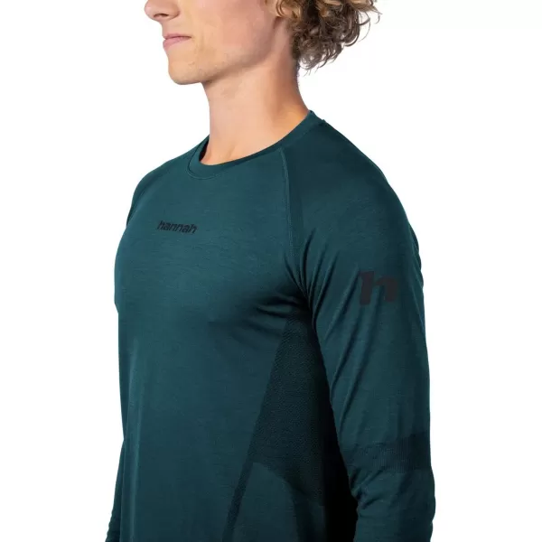  Férfi termopóló HANNAH ACTIVE TS L/S RÉTEGZETT TENGER 