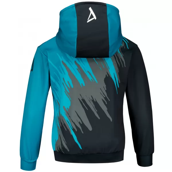  Gyermek prémium funkcionális pulóver ALTISPORT VOJ/ALK006MI01 FEKETE/KEROZIN 
