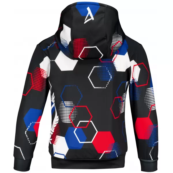  Gyermek prémium funkcionális pulóver ALTISPORT VOJ/ALK036MI01 FEKETE 