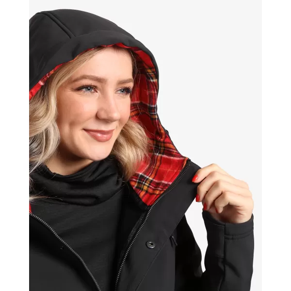  Női softshell kabát KILPI LASIKA-W WL0136KI FEKETE 
