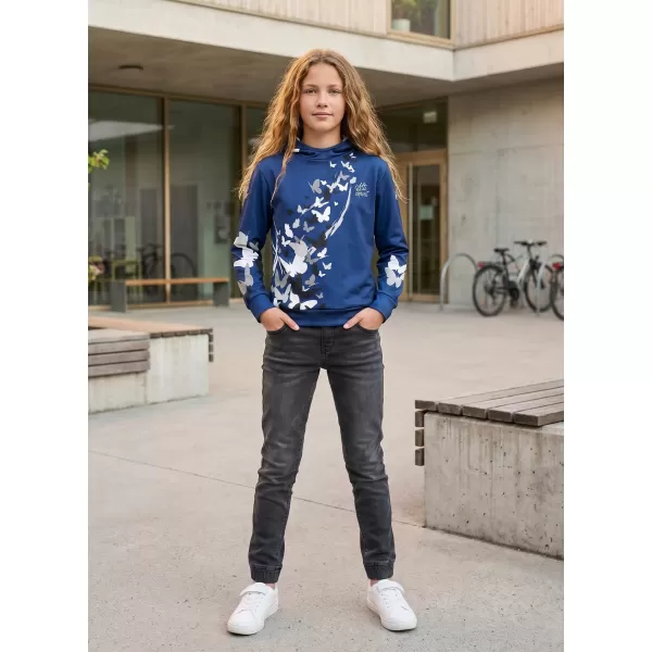  Gyermek prémium funkcionális pulóver ALTISPORT VOJ/ALK022MI01 SÖTÉTKÉK 