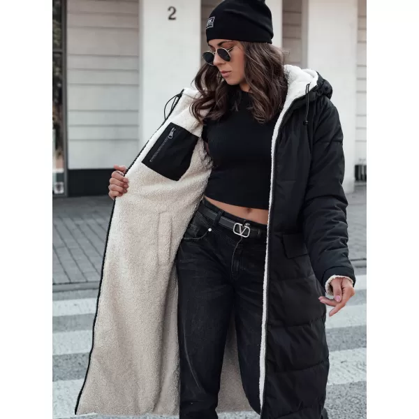  Kabát DSTREET GLAMPUFF TY4606 FEKETE 