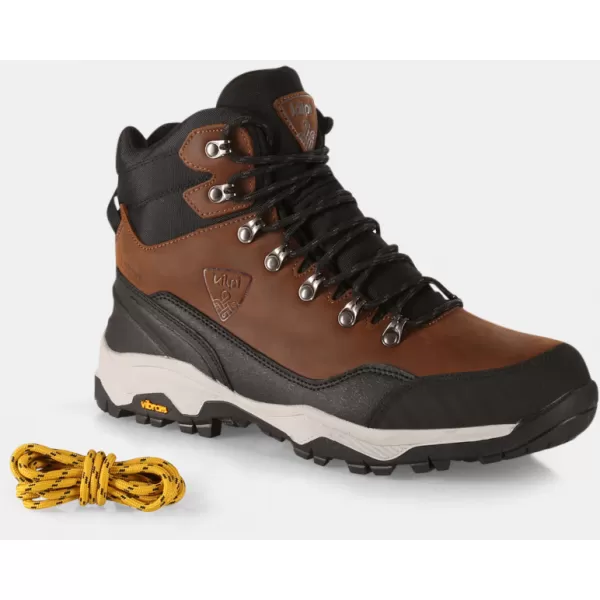  Férfi kültéri magas csizma KILPI TRACKER HIGH WP-U WU0951KI BARNA 