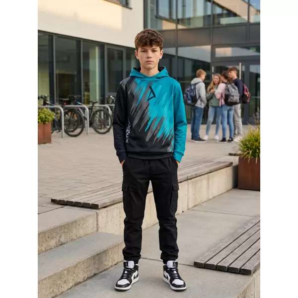  Gyermek prémium funkcionális pulóver ALTISPORT VOJ/ALK006MI01 KEROZIN/KÉK 