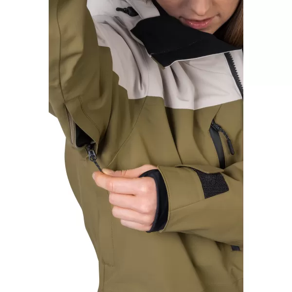  Női kabát HANNAH SALIVA GYÍK/PELIKÁN 