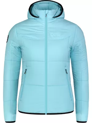 Női téli kabát NORDBLANC ICEFLOES NBWJL8075 VILÁGOSKÉK