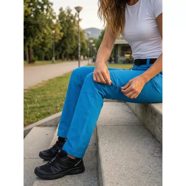  Női nadrág/rövidnadrág ALTISPORT NoPrint NP/ALW1021NJ FÉNYES KÉK 